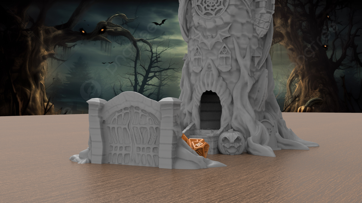 Halloween Dice Tower