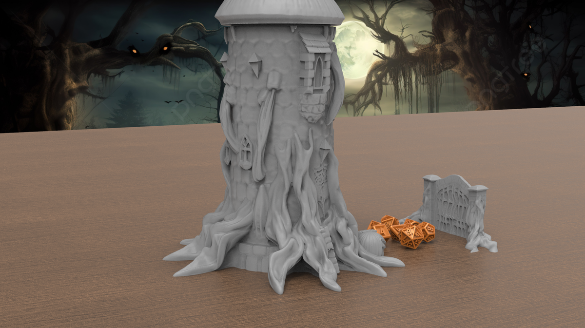 Halloween Dice Tower
