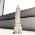Torre Latinoamericana Skyscraper Model, 3D Printed Tower Replica