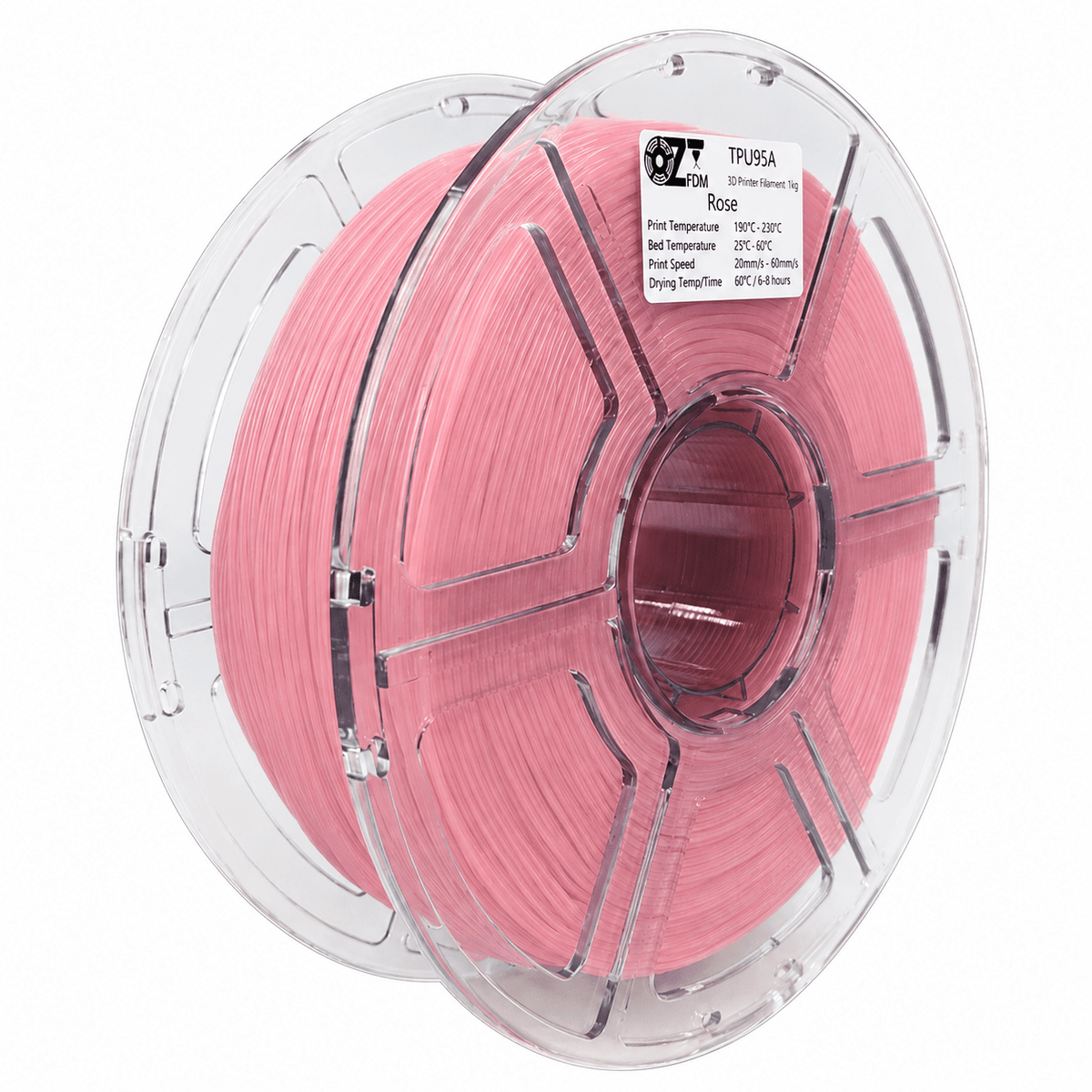 1.75 mm TPU95A Filament - 1 KG - OzFDM