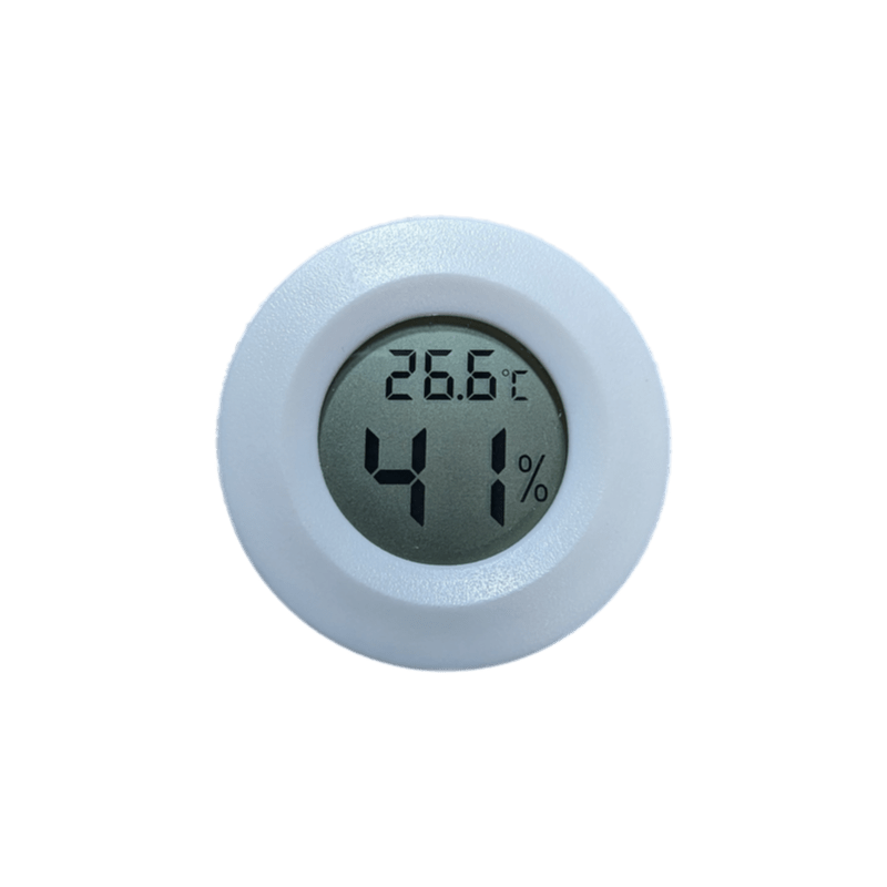 Mini hygrometer outlet