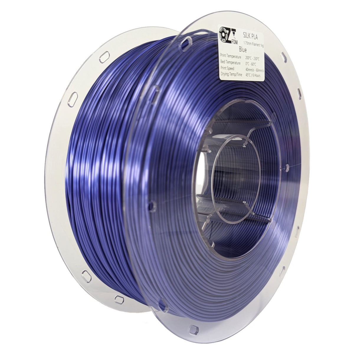 OzFDM Silk PLA 3D Printing Filament 1.75mm 1KG - OzFDM