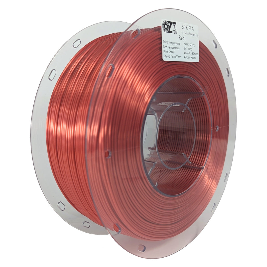 OzFDM Silk PLA 3D Printing Filament 1.75mm 1KG - OzFDM