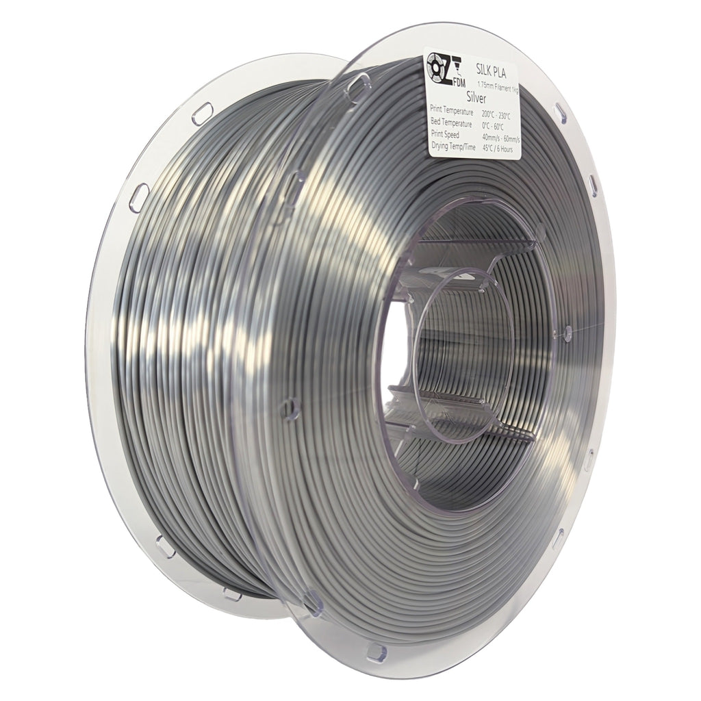 OzFDM Silk PLA 3D Printing Filament 1.75mm 1KG - OzFDM