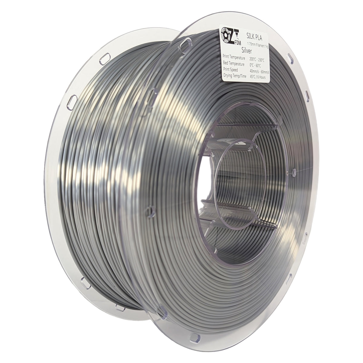 OzFDM Silk PLA 3D Printing Filament 1.75mm 1KG - OzFDM