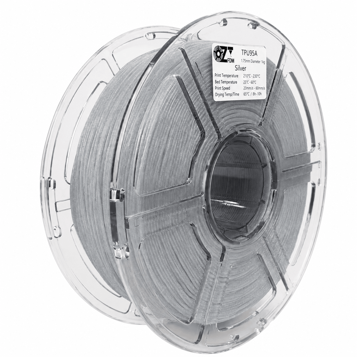 1.75 mm TPU95A Filament - 1 KG - OzFDM