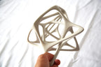 Skeleton Bone Lattice Mini Table, 3D Printed Sculptural Stand