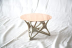 Skeleton Bone Lattice Mini Table, 3D Printed Sculptural Stand