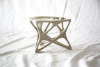 Skeleton Bone Lattice Mini Table, 3D Printed Sculptural Stand