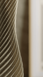Helix Spiral Vase, 3D Printed Fluted Bauhaus Home Decor