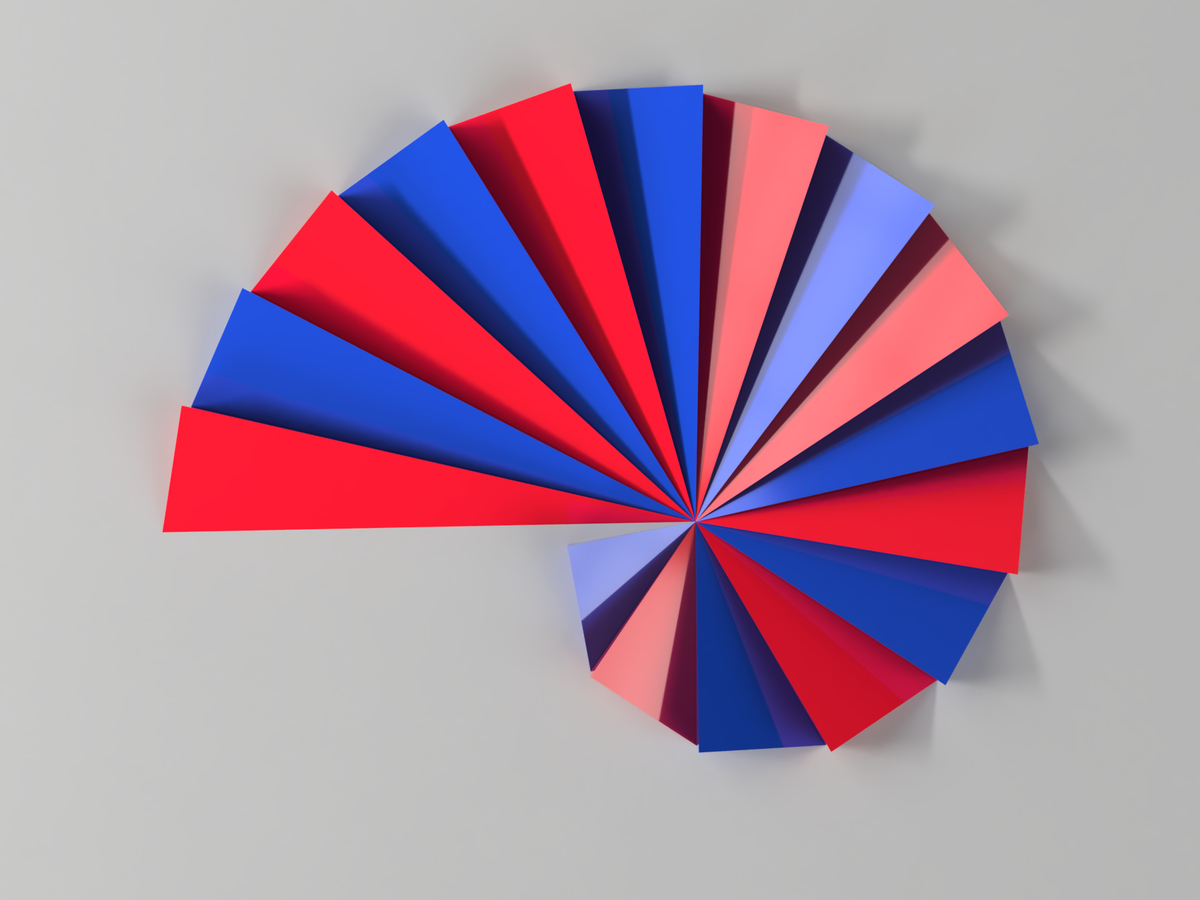 Spiral Of Theodorus Wall Design