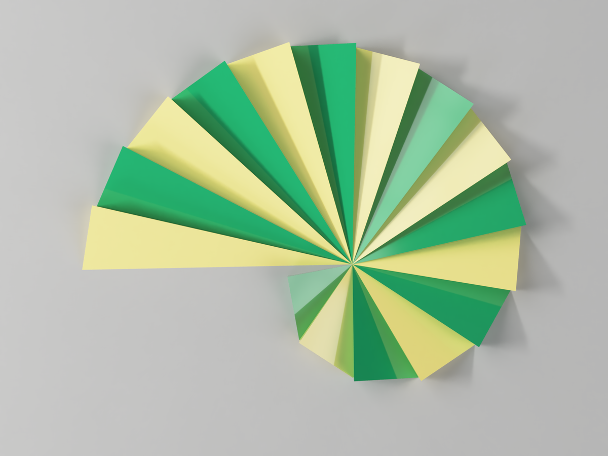 Spiral Of Theodorus Wall Design