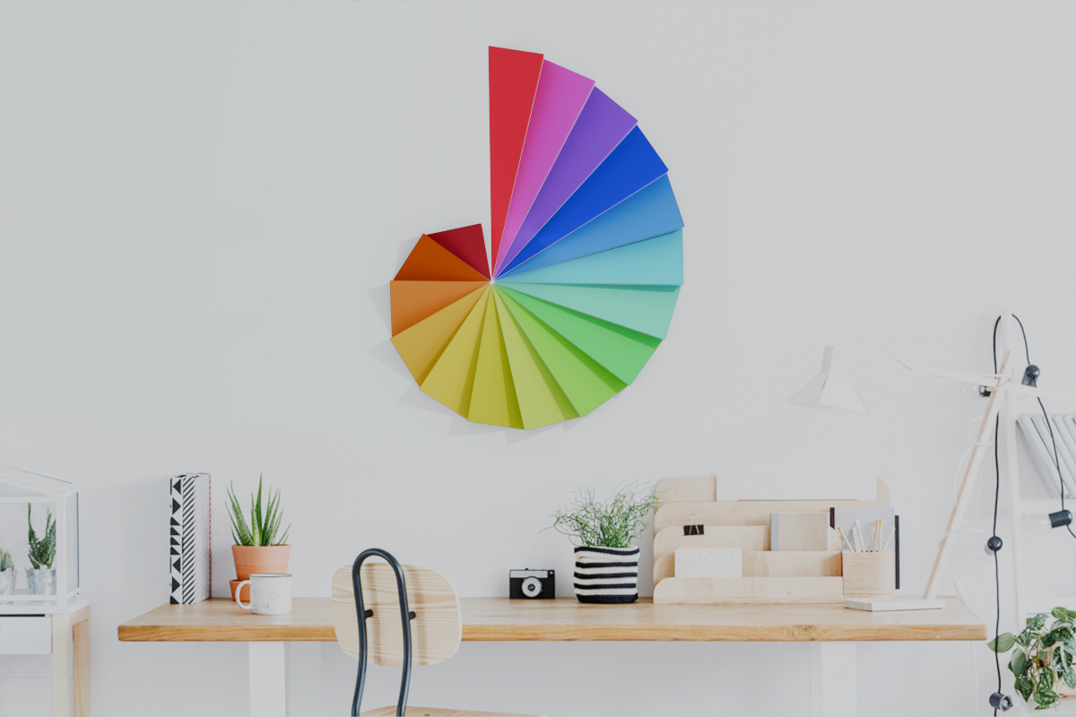 Spiral Of Theodorus Wall Design