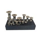 Countersunk SS304 Hex Head Bolts Metric M2 - M8 - OzFDM