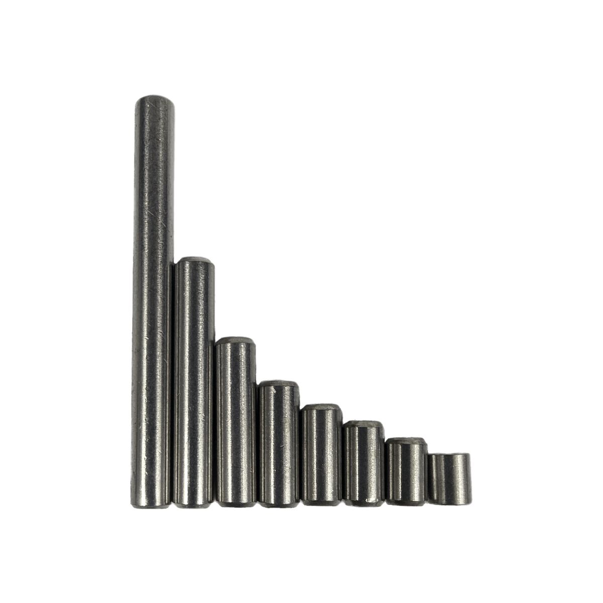 Stainless Dowel Pin Assortment (120 pcs)
