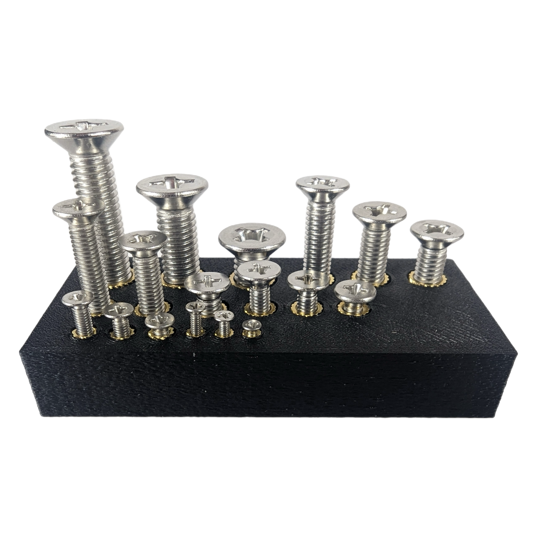 Countersunk SS304 Phillips Head Bolts Metric M2-M8