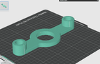 Symbol Retro Spotlight Table Lamp, 3D Printed Tilting Light