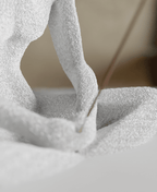 Meditative Muse Incense Holder, 3D Printed Zen Figure