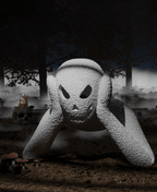 Ghost Jack-o-Lantern Lamp, 3D Printed Halloween Night Light