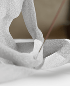 Meditative Muse Incense Holder, 3D Printed Zen Figure
