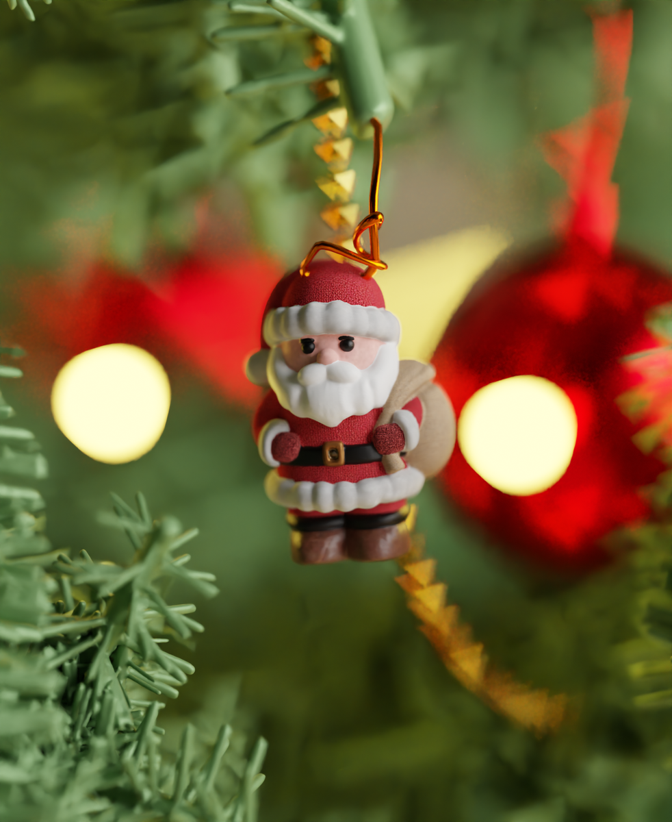 Santa Claus Christmas Ornament