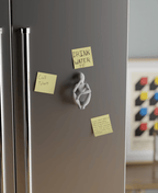 Nobody Meditation Figure Fridge Magnets, 3D Printed Faceless Set