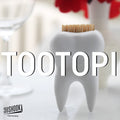 Molar Tooth Toothpick Holder, 3D Printed Dental Gift