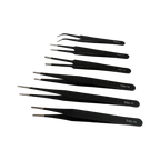 Anti - Static Stainless Steel Tweezers Set - OzFDM