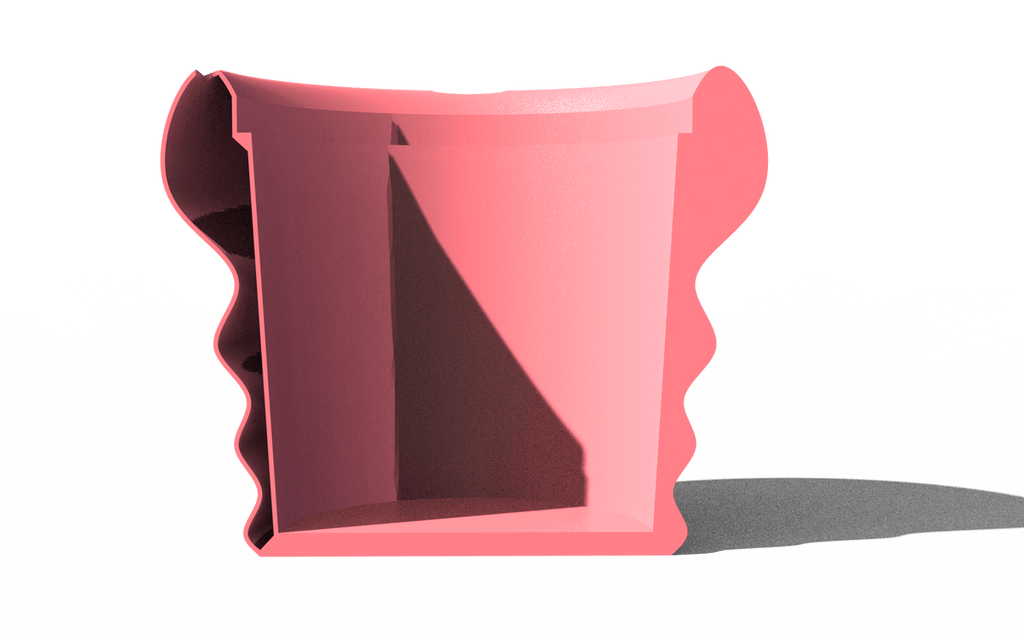 Grip & Chill Ice Cream Pint Holder, 3D Printed Summer Cozy