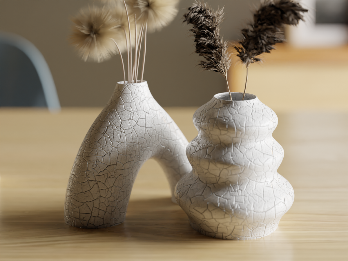 Continuing Elegance: Duo Vase Set