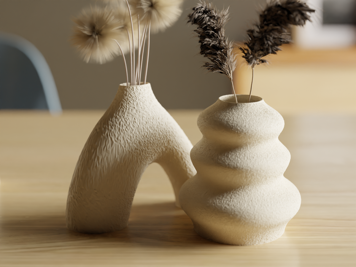 Continuing Elegance: Duo Vase Set
