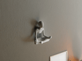 Meditation Figure Wall Sculpture, 3D Printed Zen Wall Art