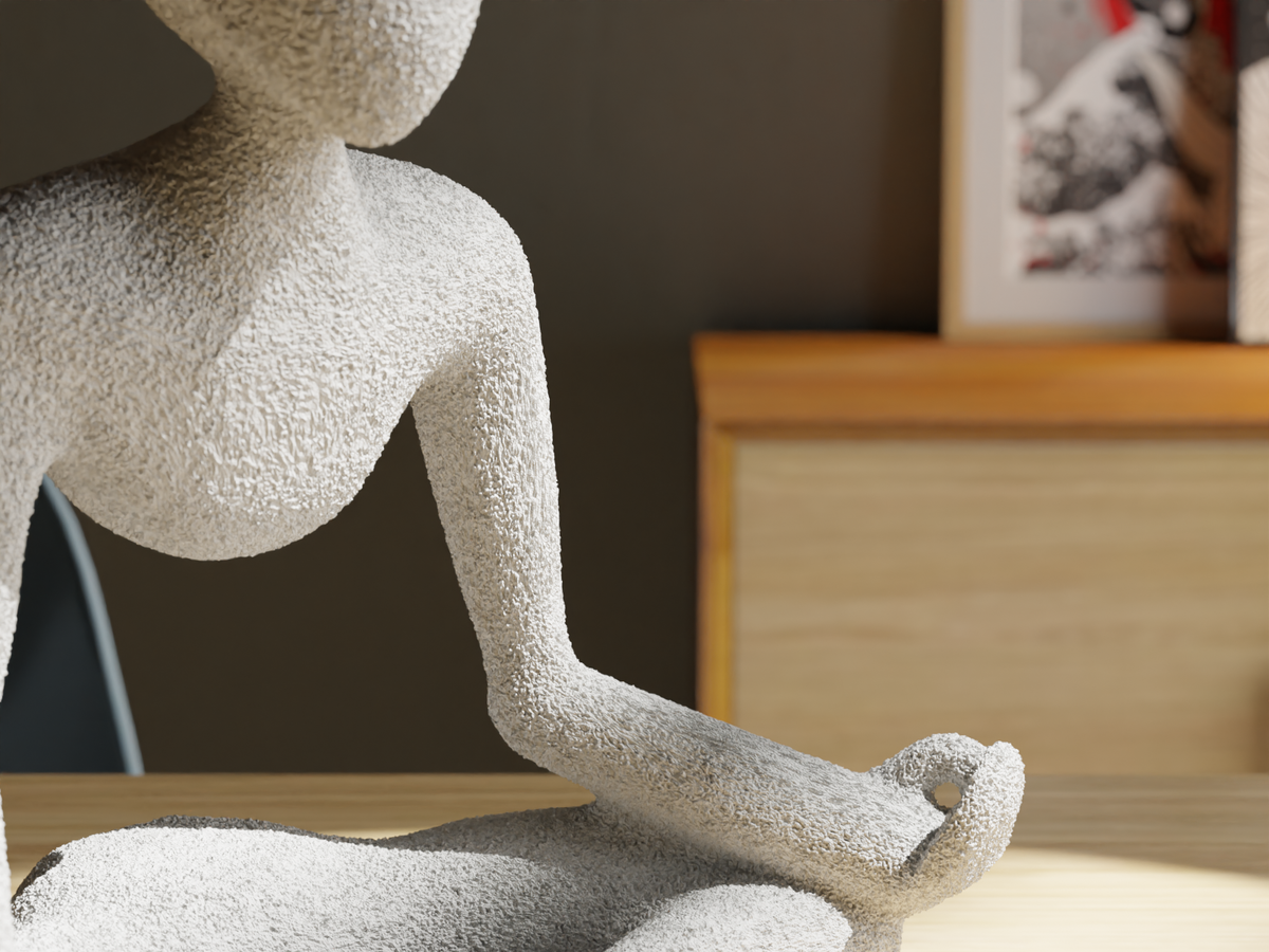 Nobody - Medito - Sculpture In Mid Air
