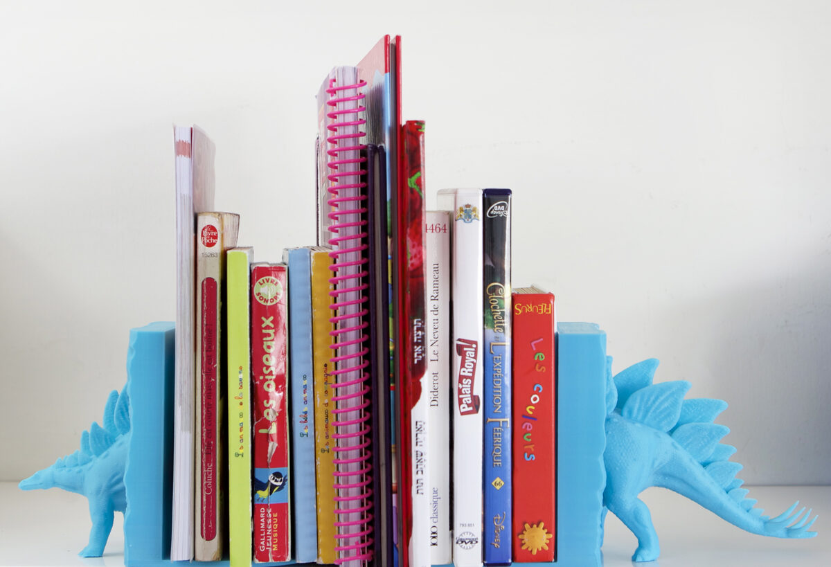 Stegosaurus Bookend